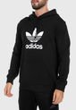 Buzo Negro-Blanco adidas Originals Trifolio de adidas Originals