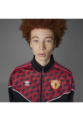 Chaqueta Adidas Hombre Manchester United Track Top  - Negro
