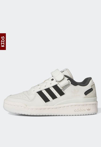 Tenis Lifestyle Marfil-Gris-Carbón adidas Originals Forum Low