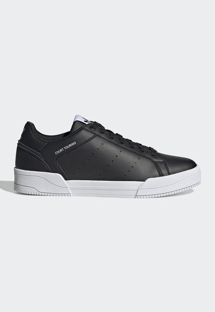 Tenis Lifestyle Negro-Blanco adidas Originals Court Tourino