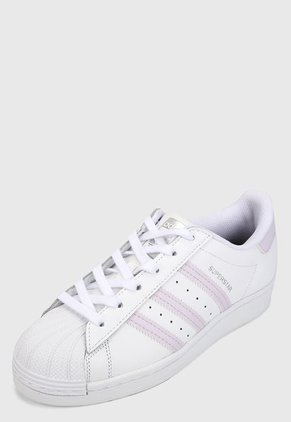 Tenis Lifestyle Blanco-Morado adidas Originals Superstar
