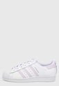 Tenis Lifestyle Blanco-Morado adidas Originals Superstar de adidas Originals
