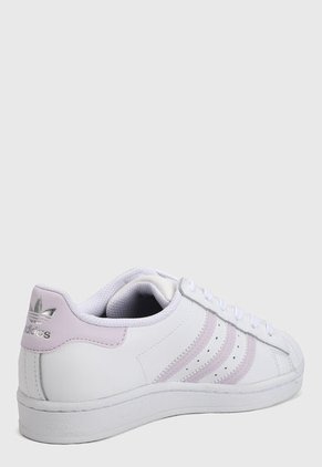 Tenis Lifestyle Blanco-Morado adidas Originals Superstar
