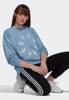 Buzo Azul-Blanco adidas Originals