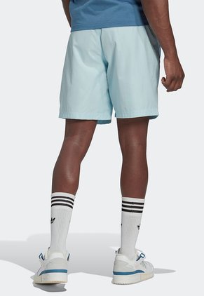 Pantaloneta Celeste-Blanco adidas Originals Adicolor Essentials Trace