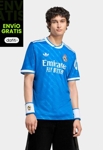Camiseta Real Madrid 25/26 adidas Originals Azul adidas Originals