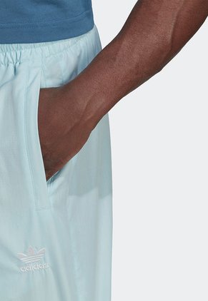 Pantaloneta Celeste-Blanco adidas Originals Adicolor Essentials Trace