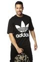 Camiseta Negra adidas Originals OVERSIZED TEE de adidas Originals