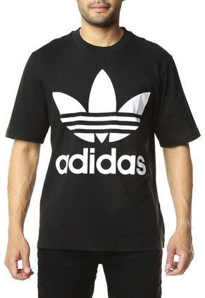 Camiseta Negra adidas Originals OVERSIZED TEE
