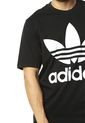 Camiseta Negra adidas Originals OVERSIZED TEE de adidas Originals