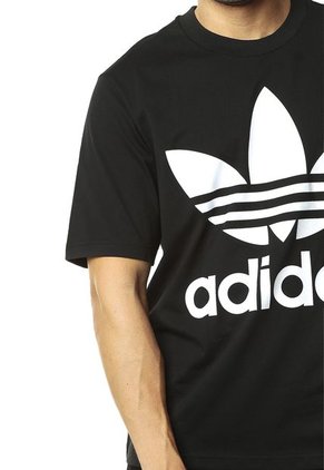 Camiseta Negra adidas Originals OVERSIZED TEE