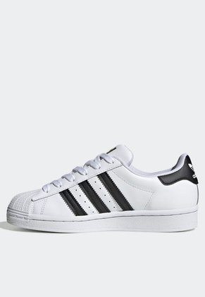 Tenis Lifestyle Blanco-Negro adidas Originals Kids Superstar