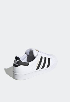 Tenis Lifestyle Blanco-Negro adidas Originals Kids Superstar