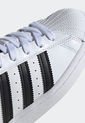 Tenis Lifestyle Blanco-Negro adidas Originals Kids Superstar de adidas Originals