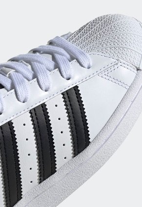 Tenis Lifestyle Blanco-Negro adidas Originals Kids Superstar