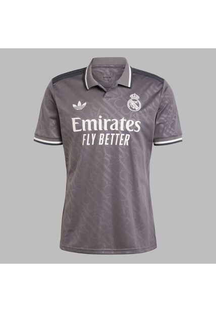 Camiseta Adidas Hombre Tercer Uniforme Real Madrid 24 - Gris