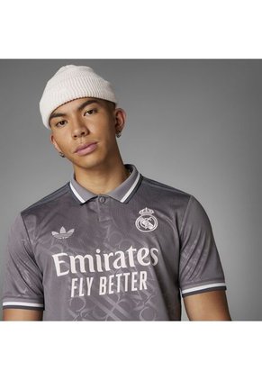 Camiseta Adidas Hombre Tercer Uniforme Real Madrid 24 - Gris