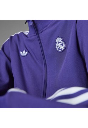 Chaqueta Adidas Hombre Real Madrid Terrace Icons - Morado