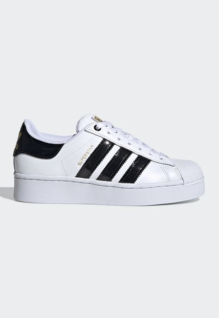 Tenis Lifestyle Blanco-Negro adidas Originals Superstar Bold W