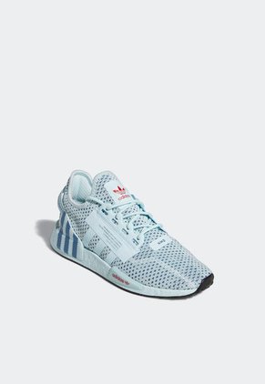 Tenis Lifestyle Celeste-Azul-Rojo adidas Originals NMD_R1 V2