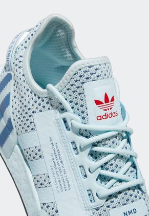 Tenis Lifestyle Celeste-Azul-Rojo adidas Originals NMD_R1 V2