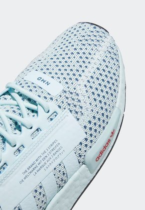 Tenis Lifestyle Celeste-Azul-Rojo adidas Originals NMD_R1 V2