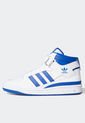 Tenis Lifestyle Blanco-Azul adidas Originals Forum Mid de adidas Originals