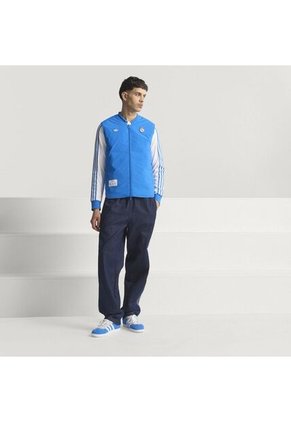 Chaqueta Adidas Hombre Real Madrid Terrace Icons - Azul