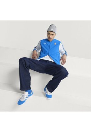 Chaqueta Adidas Hombre Real Madrid Terrace Icons - Azul