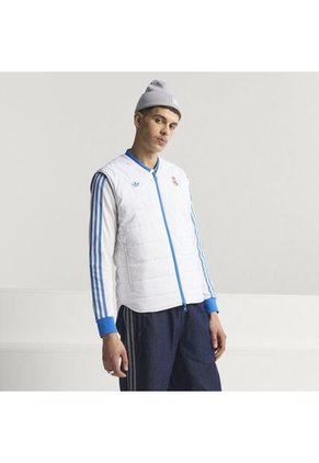 Chaqueta Adidas Hombre Real Madrid Terrace Icons - Azul