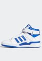 Tenis Lifestyle Blanco-Azul adidas Originals Forum Mid de adidas Originals