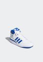 Tenis Lifestyle Blanco-Azul adidas Originals Forum Mid de adidas Originals