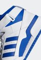 Tenis Lifestyle Blanco-Azul adidas Originals Forum Mid de adidas Originals