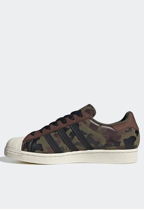 Tenis Lifestyle Verde-Marfil-Negro adidas Originals Superstar