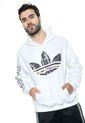 Buzo Blanco adidas Originals Watercolor Hdy de adidas Originals