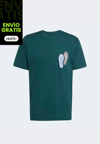 Camiseta adidas Originals Trefoil Series Verde adidas Originals