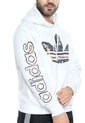 Buzo Blanco adidas Originals Watercolor Hdy de adidas Originals