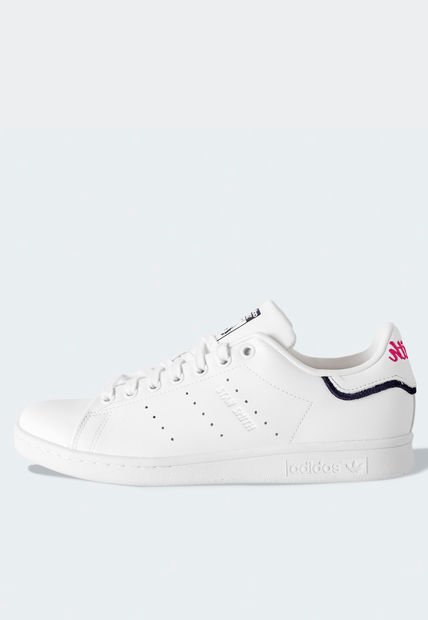 Tenis Lifestyle Blanco-Magenta-Negro adidas Originals Stan Smith