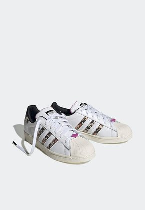 Tenis Lifestyle Blanco-Negro-Beige adidas Originals Superstar