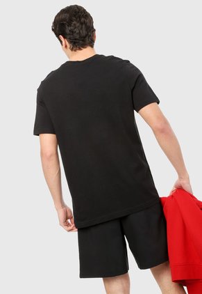 Camiseta Negro adidas Originals Essential Trifolio