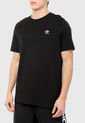 Camiseta Negro adidas Originals Essential Trifolio de adidas Originals