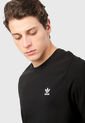 Camiseta Negro adidas Originals Essential Trifolio de adidas Originals