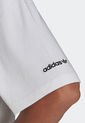 Camiseta Blanco-Gris adidas Originals Trifolio Adicolor de adidas Originals