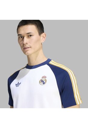 Camiseta Adidas Hombre Real Madrid Originals - Blanco