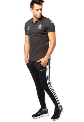 Pantalón Azul Oscuro adidas Fitted Tp