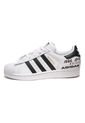 Tenis Lifestyle Blanco-Negro adidas Originals Superstar W de adidas Originals