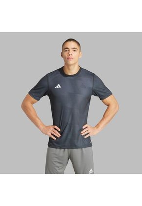 Camiseta Adidas Hombre Doble Faz 24 - Negro-Gris