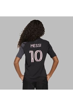 Camiseta Adidas Jr Inter Miami CF 25 Messi Away Jersey -Gris