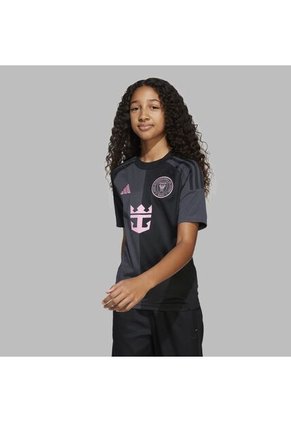 Camiseta Adidas Jr Inter Miami CF 25 Messi Away Jersey -Gris