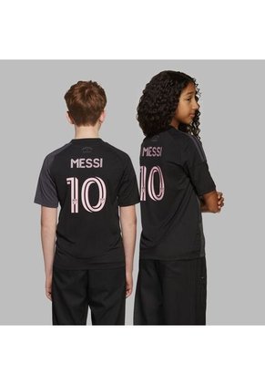 Camiseta Adidas Jr Inter Miami CF 25 Messi Away Jersey -Gris